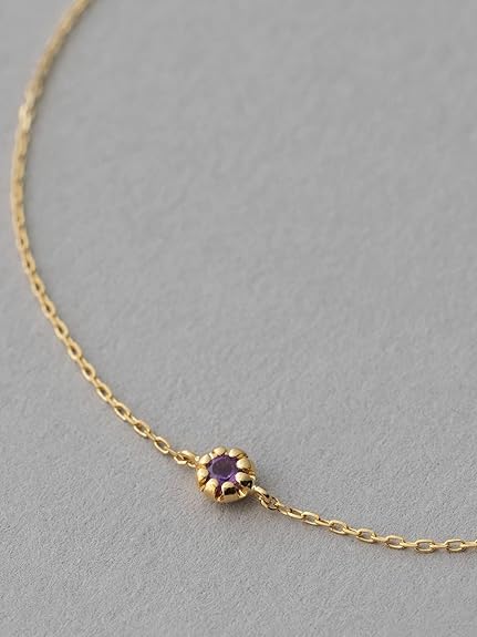 ete/K18YG フルール ブレスレット/10月 ピンクトルマリン/新品同様